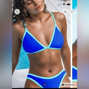 Colorblock Cupshe bikini